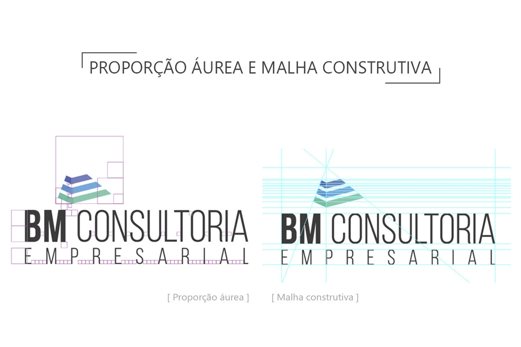 Branding - BM Consultoria - Proporção Áurea