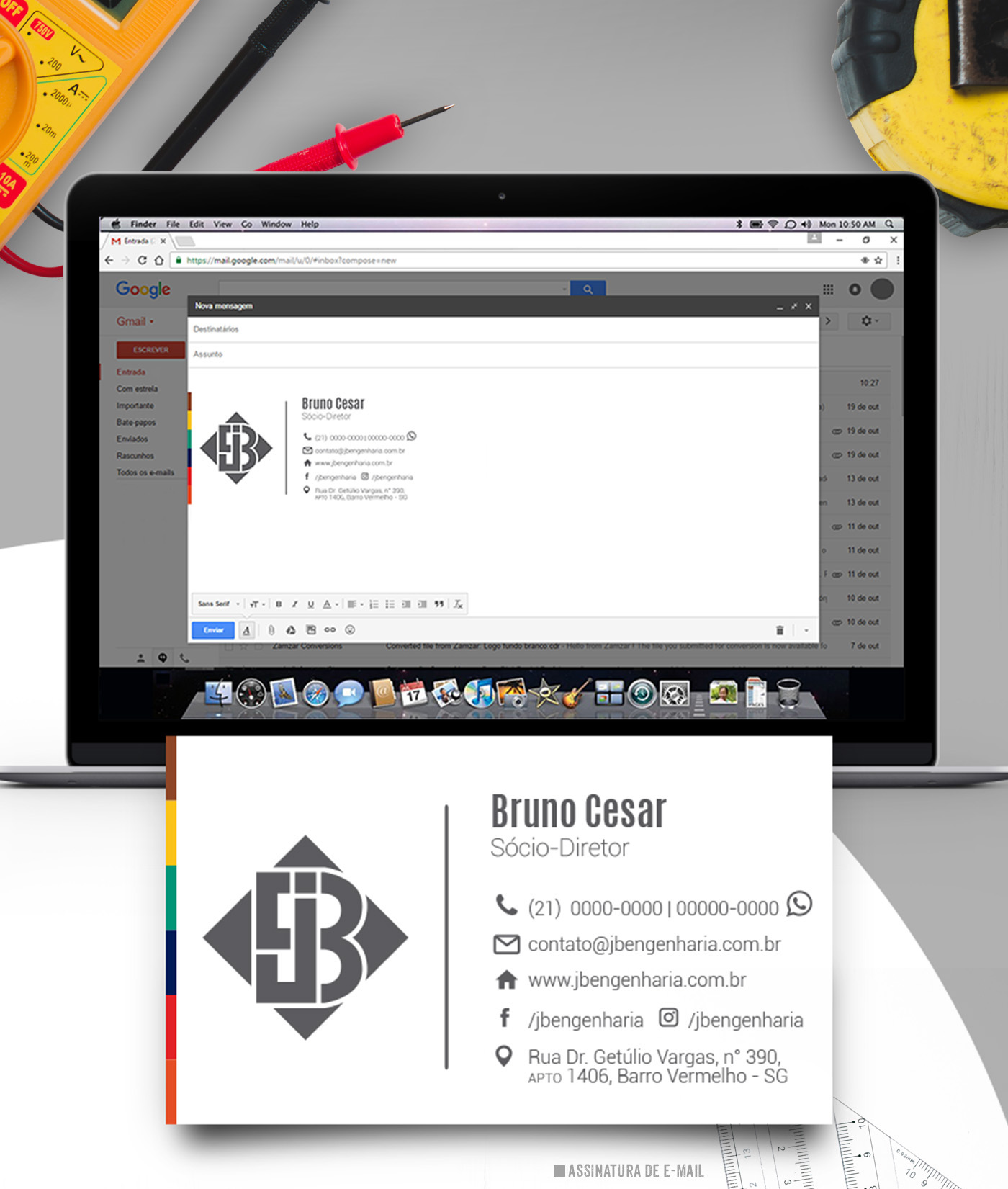 Brandbook JB Engenharia e Projetos